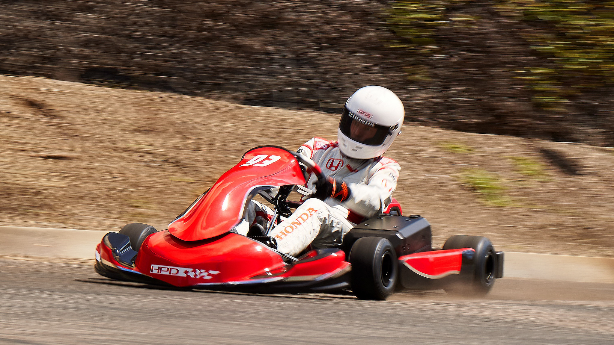 11 Honda HPD Electric Go Kart Concept In Action 923613936