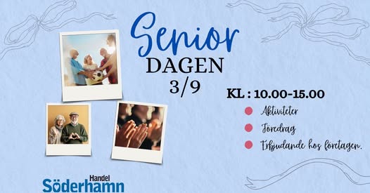 Seniordag I Söderhamn 3 Sept